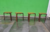 Set of 1960s Danish stableable table