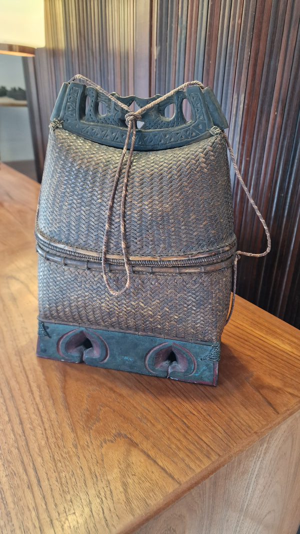 Antique Lombok Indonesian Fishing Basket