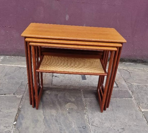Danish Nest of Tables by Johannes Andersen for Silkeborg