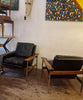 A pair of Norwegian  armchairs by Sven Ivar Dysthe for Dock Mobler