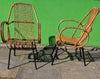 1950s Rattan easy chair