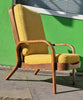 1940's reupholstered armchair by Eric Lyons