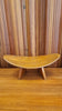 French Meditation Wood Shoggi Stool by Alain Gaubert, Beechwood