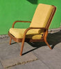 1940's reupholstered armchair by Eric Lyons