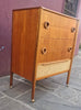 SCARCE MCINTOSH TEAK CHEST OF DRAWERS