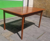 1960s extendable teak dining table by Dalescraft