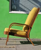 1940's reupholstered armchair by Eric Lyons