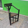 Antique oak Turners Chair Victorian Gothic armchair Warwick John Starkey Style