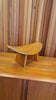 French Meditation Wood Shoggi Stool by Alain Gaubert, Beechwood