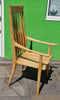 Vintage high back dining chair inspired by Sam Maloof