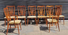 1960s Danish set of 8 dining chairs by Niels Koefoeds