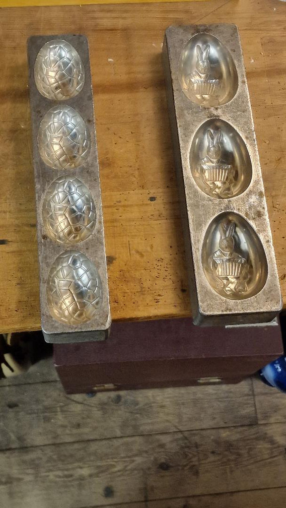 Vintage chocolate moulds