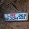 Up cycled Live Recording BBC Lamp