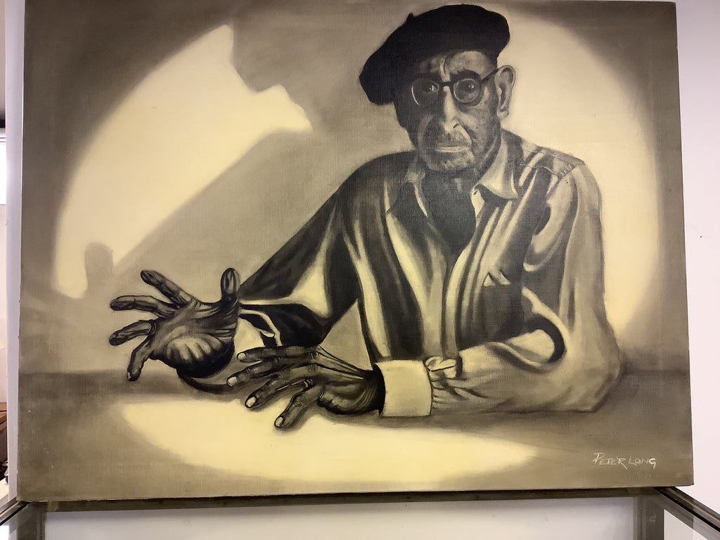 I Igor Stravinsky oil painting by Peter Long