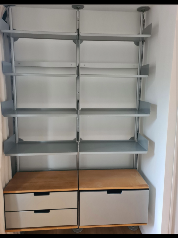 German 606 Modular Shelving System by Dieter Rams for Vitsoe, 1960s
