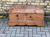 20th century pine storage trunk