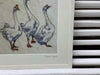 Annabel Langrish Geese Out Walking signed original