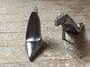 1960’s Aluminum stiletto  lasts. SOLD