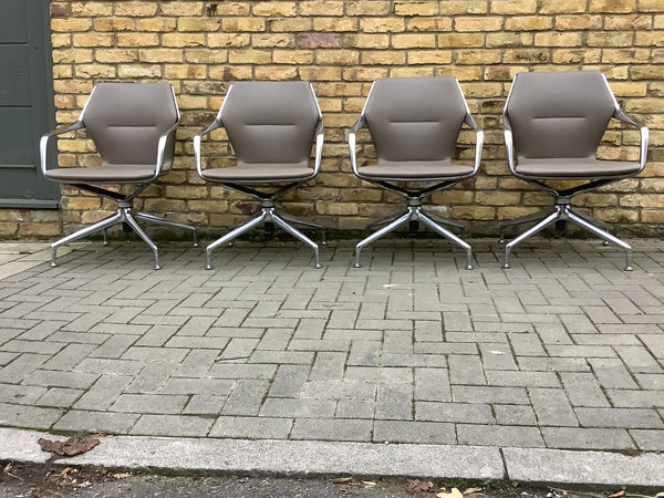 Ray Leather Office chair by Brunner