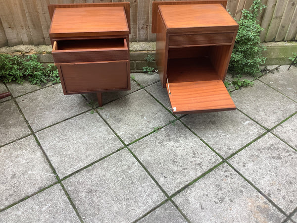 1960s pair White&newton bedside