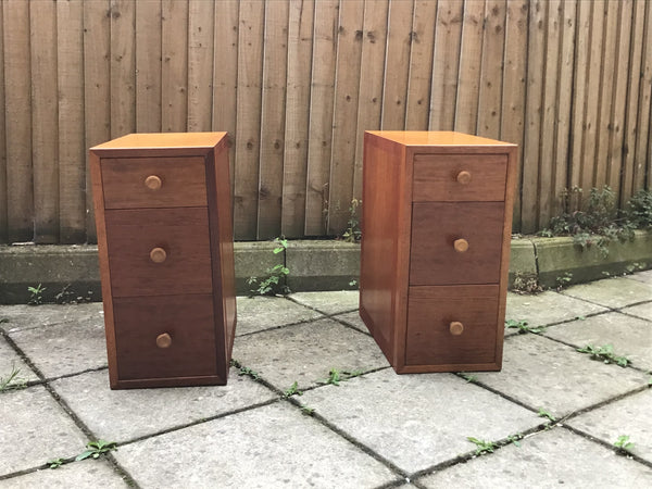 A pair 1960’s bedside cabinets SOLD