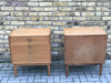 A pair of 1960’s Danish chest of draws in the style of Borge Mogensen. SOLD
