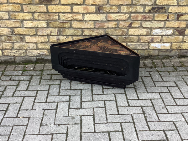 Set of 7 Japanese Lacquered Stacking Tables 19th Century.