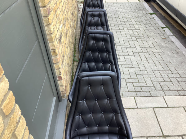 1968 Chromcraft Sculpta Unicorn “Star Trek” Swivel Chairs