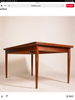 1960’s Danish extendable  dinning table.  SOLD
