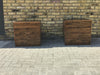 A pair of Danish rosewood chest of draws.   SOLD