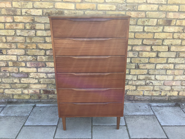 1960’s Danish style chest of draws