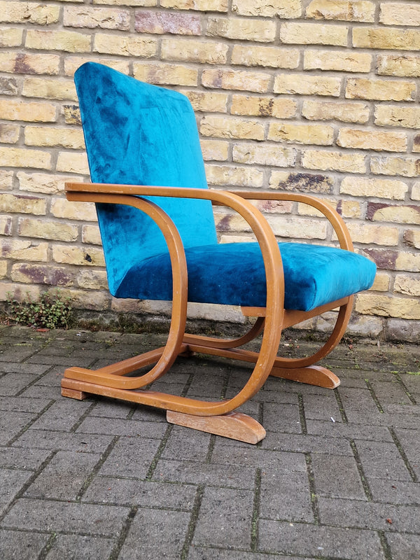 Heals Original Steamed Bentwood Armchair