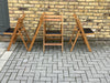 A set 4 1960’s folding chairsSOLD