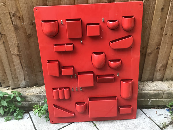 Dorothea Maurer-Becker 1969 wall mounted organiser.     SOLD