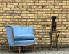 1940’s French reupholstered armchair SOLD