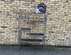 Maison Jensen chrome 1970’s shelving.  SOLD