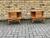 1930’s French bedside cabinets