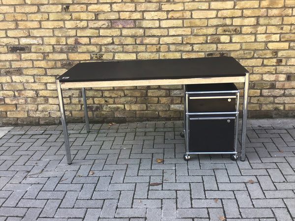 Usm Haller Vintage Desk Designed By Fritz Haller