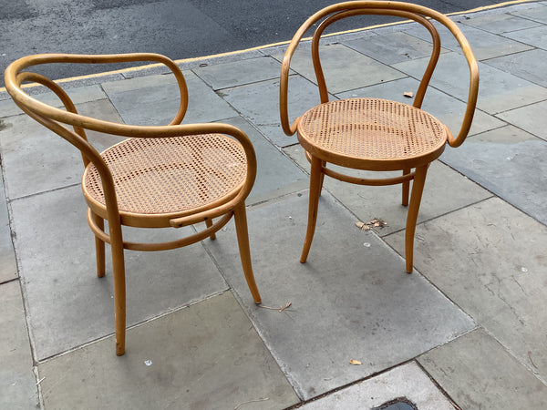 Bentwood pair of Thronet chairs