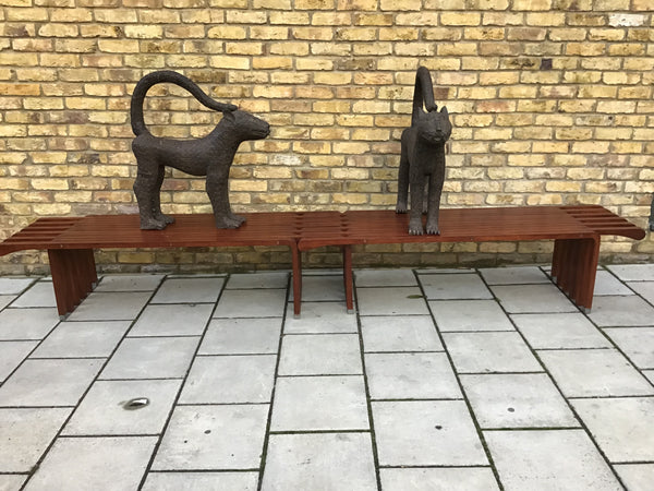 A pair of Benin Leopards