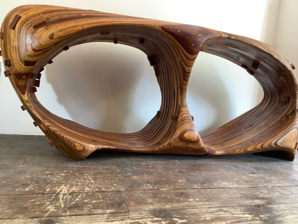 Organic console table by Steve white