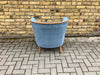 1940’s French reupholstered armchair SOLD