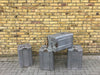 Vintage Aluminum cooler boxes