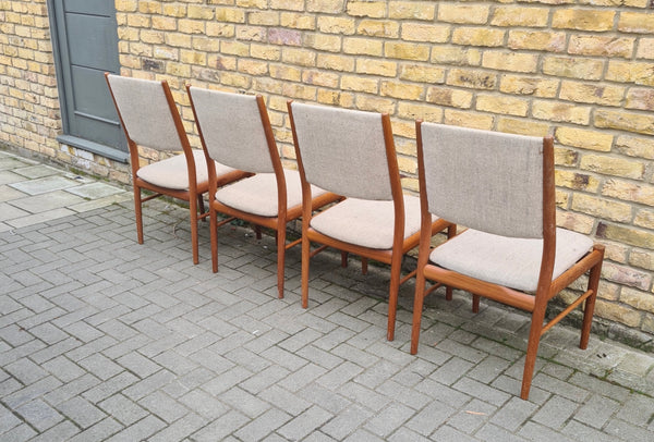 1960’s Danish dinning chairs by Skovby
