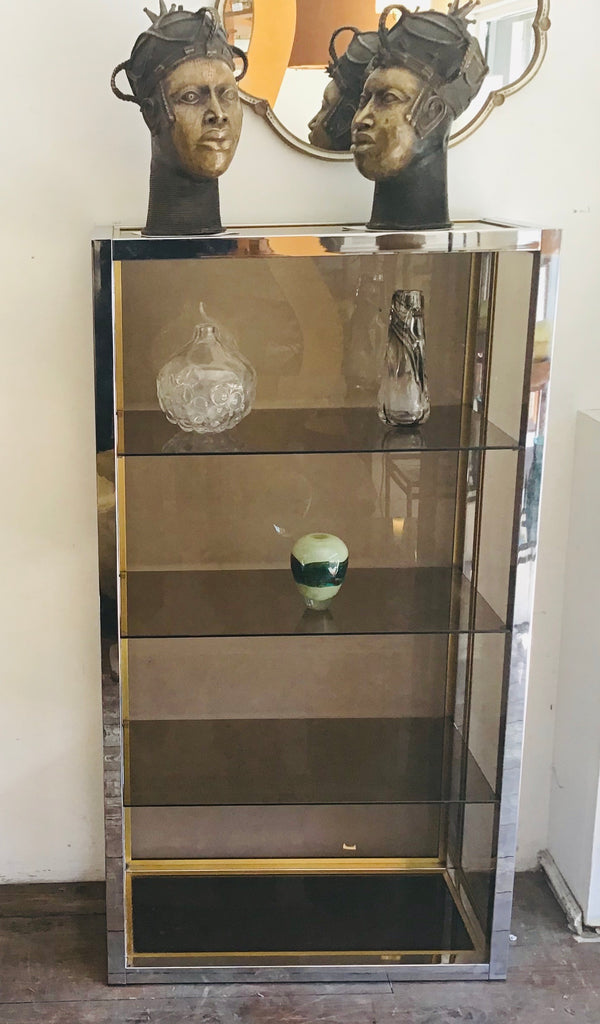 1970’s Renato Zevi display cabinet Etagere