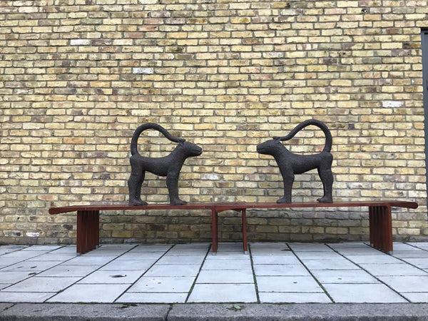 A pair of Benin Leopards