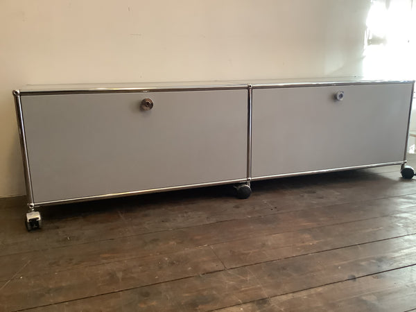 USM Haller TV/Hi-Fi unit/ low storage unit/USM Haller Media B218 Storage.  SOLD